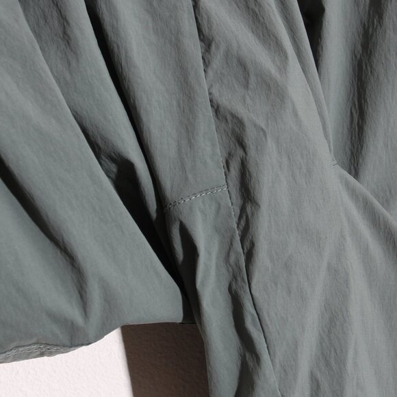 Madewell MWL Track Pants High Rise Straight Leg Pull-On Waist Green Size Medium - Picture 4 of 13